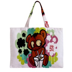Bear Cute Baby Cartoon Chinese Zipper Mini Tote Bag by Nexatart