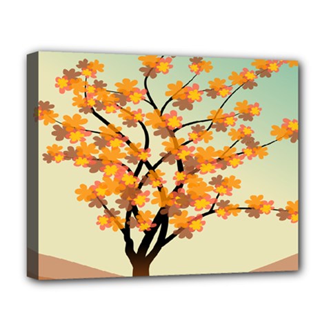 Branches Field Flora Forest Fruits Deluxe Canvas 20  X 16  