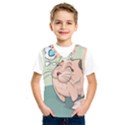 Cat Animal Fish Thinking Cute Pet Kids  SportsWear View1