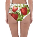 Food Fruit Leaf Leafy Leaves Reversible High-Waist Bikini Bottoms View4