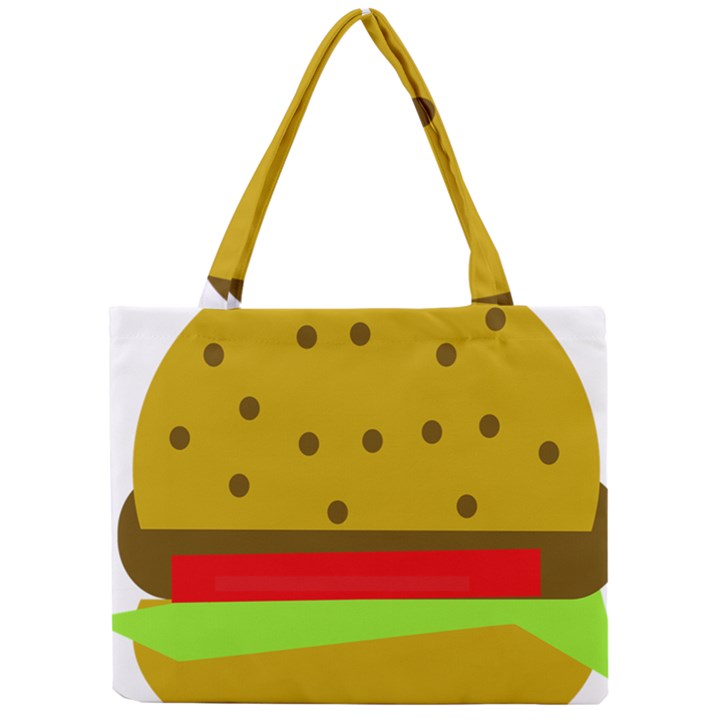 Hamburger Food Fast Food Burger Mini Tote Bag