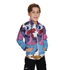 Turkey Animal Pie Tongue Feathers Wind Breaker (kids) by Nexatart