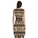 Giraffe African Vector Pattern Sleeveless Chiffon Dress   View2