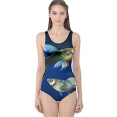 Marine Fishes One Piece Swimsuit