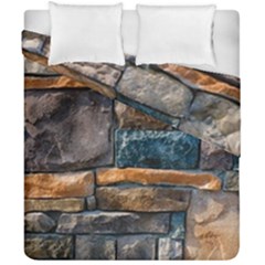 Brick Wall Pattern Duvet Cover Double Side (california King Size) by BangZart
