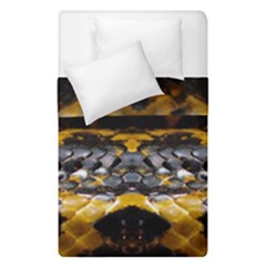 Textures Snake Skin Patterns Duvet Cover Double Side (single Size)