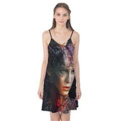 Digital Fantasy Girl Art Camis Nightgown