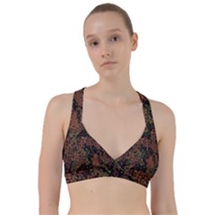 Digital Camouflage Sweetheart Sports Bra