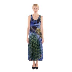 Chihuly Garden Bumble Sleeveless Maxi Dress