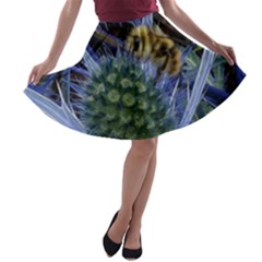 Chihuly Garden Bumble A-line Skater Skirt