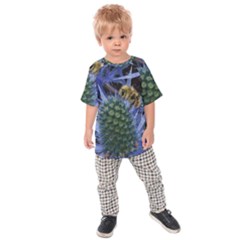 Chihuly Garden Bumble Kids Raglan Tee