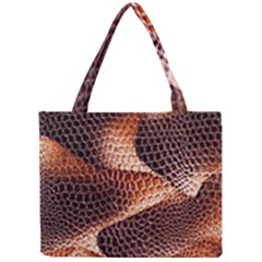 Snake Python Skin Pattern Mini Tote Bag