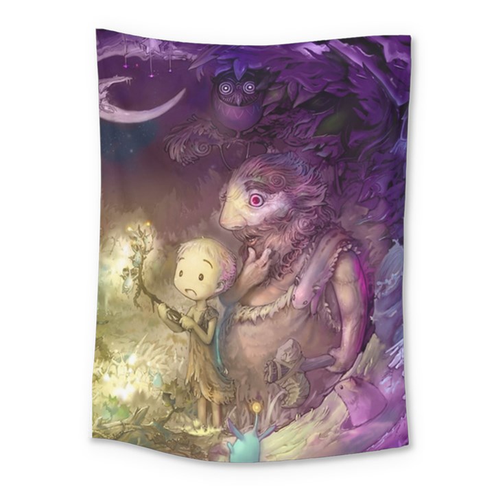 Cartoons Video Games Multicolor Medium Tapestry