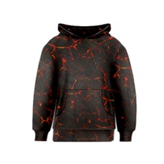 Volcanic Textures Kids  Pullover Hoodie by BangZart