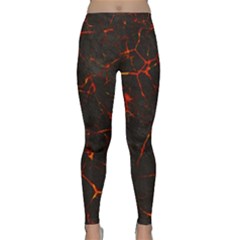 Volcanic Textures Classic Yoga Leggings