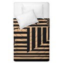 Wooden Pause Play Paws Abstract Oparton Line Roulette Spin Duvet Cover Double Side (Single Size) View1