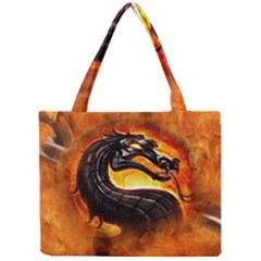 Dragon And Fire Mini Tote Bag