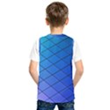 Blue Pattern Plain Cartoon Kids  SportsWear View2