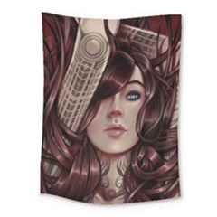 Beautiful Women Fantasy Art Medium Tapestry