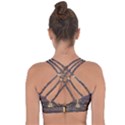 Paris At Night Cross String Back Sports Bra View2