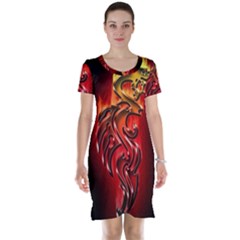 Dragon Fire Short Sleeve Nightdress