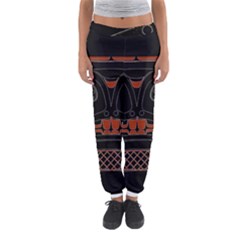 Traditional Northwest Coast Native Art Women s Jogger Sweatpants