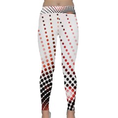 Radial Dotted Lights Classic Yoga Leggings