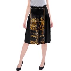 Drink Good Whiskey Midi Beach Skirt by BangZart