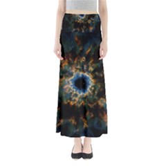 Crazy  Giant Galaxy Nebula Full Length Maxi Skirt