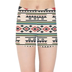 Tribal Pattern Kids Sports Shorts by BangZart