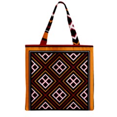 Toraja Pattern Pa re po  Sanguba ( Dancing Alone ) Zipper Grocery Tote Bag