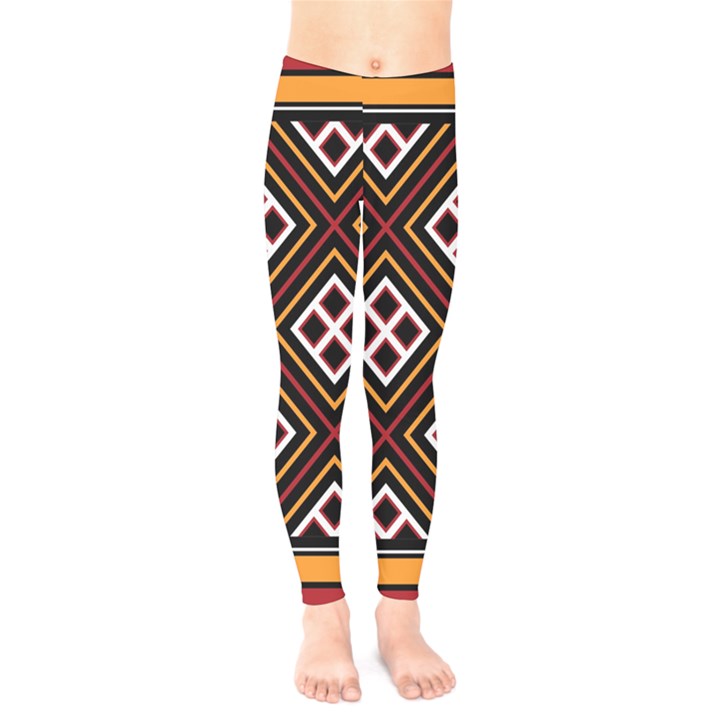 Toraja Pattern Pa re po  Sanguba ( Dancing Alone ) Kids  Legging