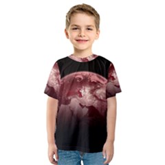 Planet Fantasy Art Kids  Sport Mesh Tee