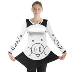 Pig Logo Long Sleeve Tunic 