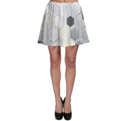 Honeycomb Pattern Skater Skirt