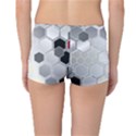 Honeycomb Pattern Reversible Boyleg Bikini Bottoms View4