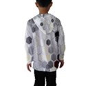 Honeycomb Pattern Hooded Wind Breaker (Kids) View2