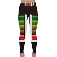 Black Energy Battery Life Classic Yoga Leggings