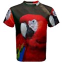 Scarlet Macaw Bird Men s Cotton Tee View1