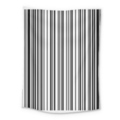 Barcode Pattern Medium Tapestry