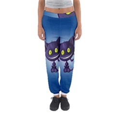 Funny Cute Cat Women s Jogger Sweatpants