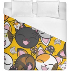 Cats Cute Kitty Kitties Kitten Duvet Cover (king Size)