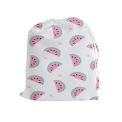 Watermelon Wallpapers  Creative Illustration And Patterns Drawstring Pouches (extra Large)