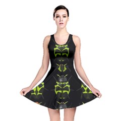 Beetles Insects Bugs Reversible Skater Dress by BangZart