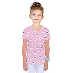 Girly Girlie Punk Skull Kids  One Piece Tee