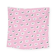 Girly Girlie Punk Skull Square Tapestry (small) by BangZart