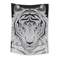 Tiger Head Medium Tapestry