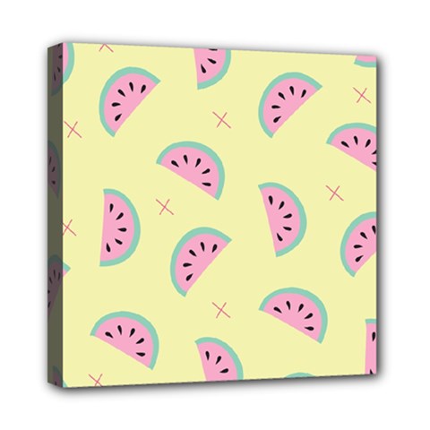 Watermelon Wallpapers  Creative Illustration And Patterns Mini Canvas 8  X 8  by BangZart