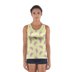 Watermelon Wallpapers  Creative Illustration And Patterns Sport Tank Top 