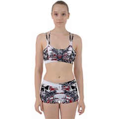 Skull Tribal Women s Sports Set